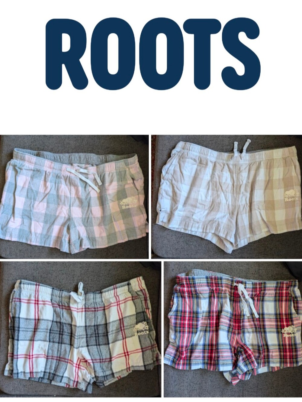 Roots Pajama shorts With Pockets